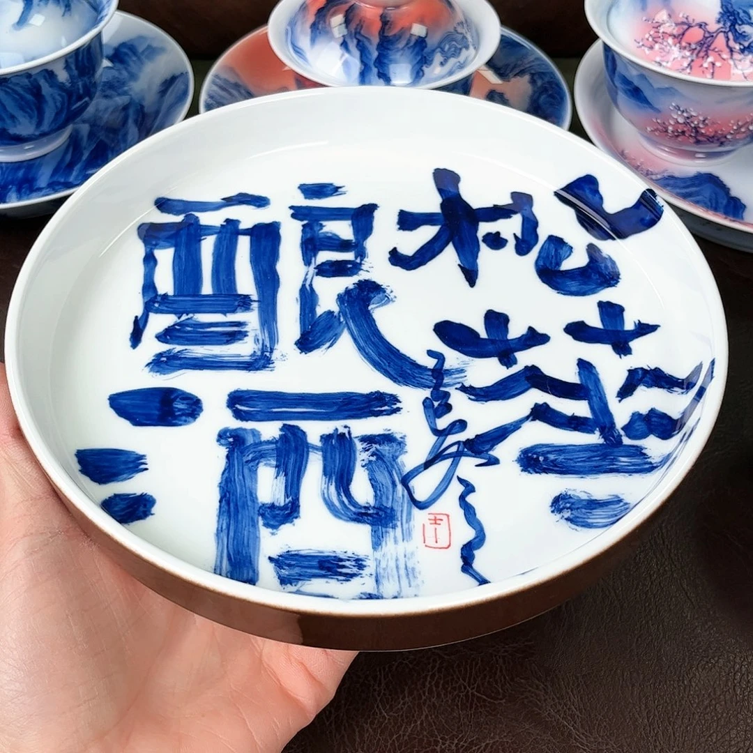 手绘高温瓷器瓷器