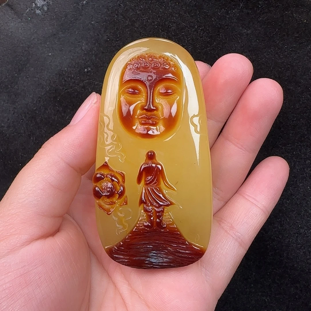 蜜蜡未镶嵌珠宝奇石微瑕