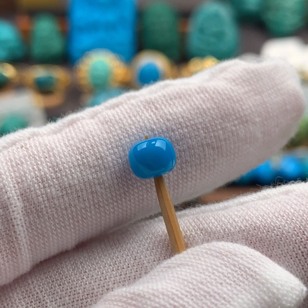 绿松石未镶嵌发饰6.2mm