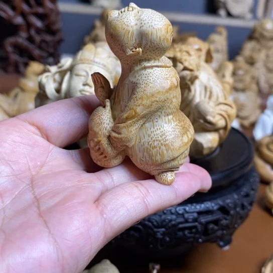 墨***驰竹手工制作摆件手把老粉漏价