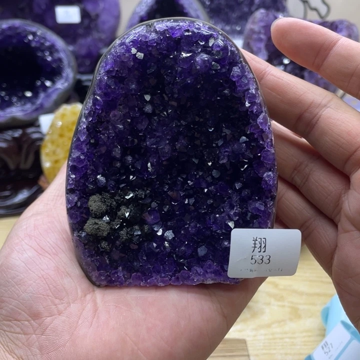 未镶嵌大型摆件（非配饰）紫晶