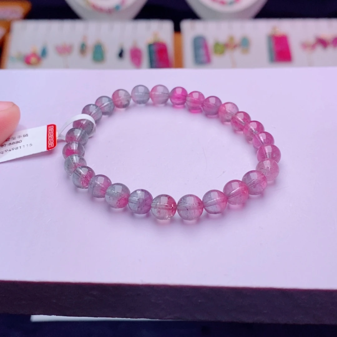 未镶嵌单圈手链m碧玺