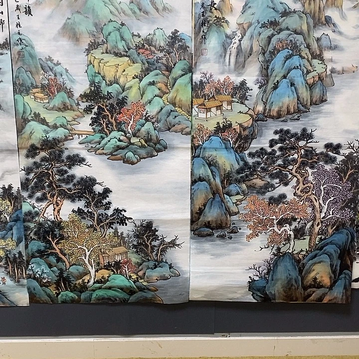 娥***姐国画平价书画王桂元70/140