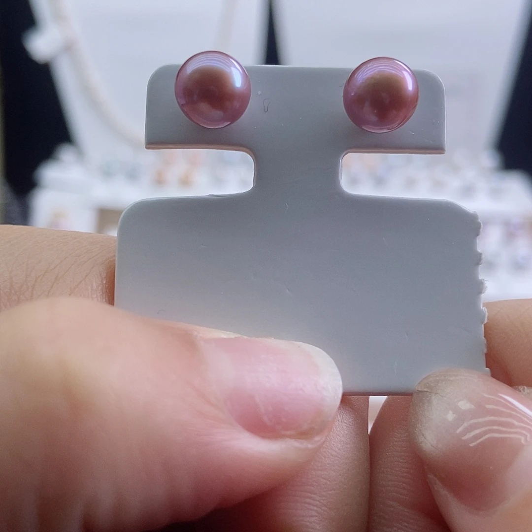 未镶嵌耳饰淡水珍珠