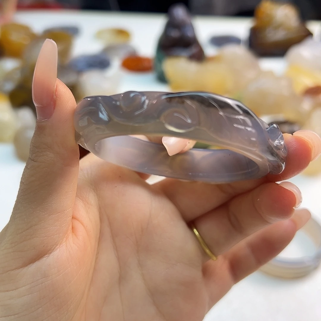 玛瑙/玉髓合金颈饰