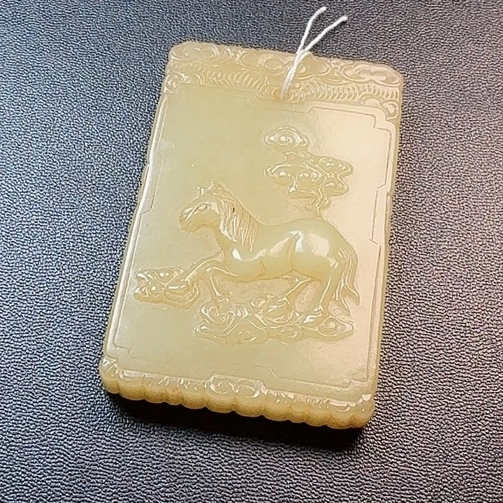 -***-和田玉未镶嵌颈饰