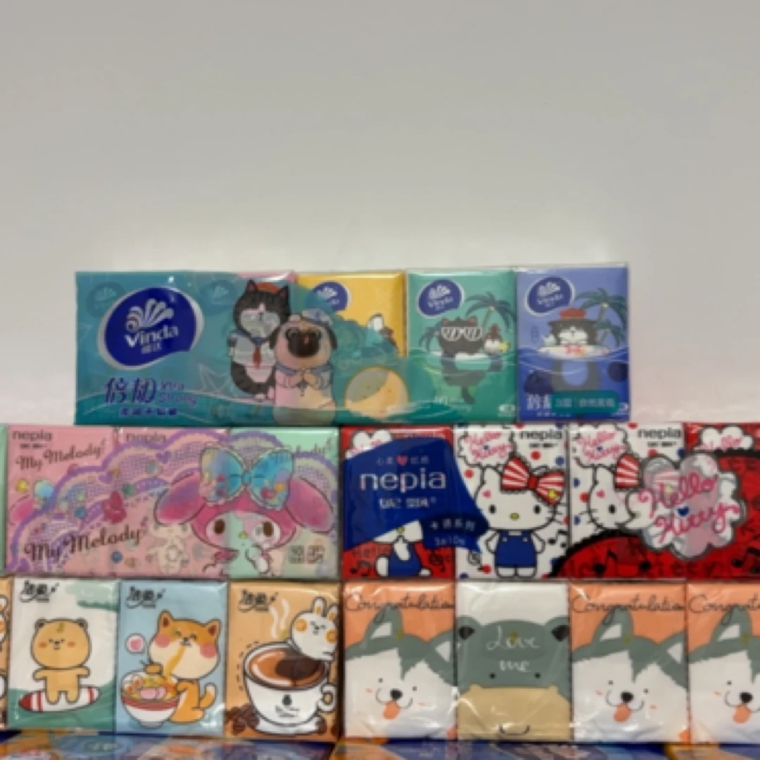 ｛美乐蒂*1+kitty*1+咕噜噜*1+小狐狸*1+吾皇猫*1