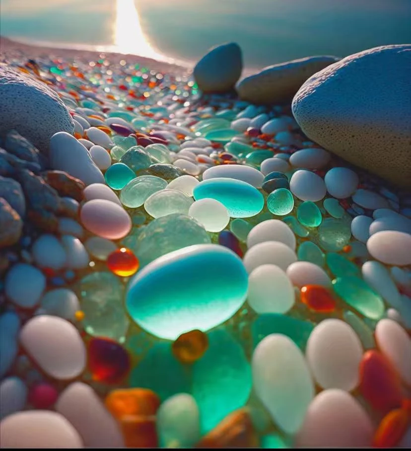 彩石奇石盆景石水石多样性