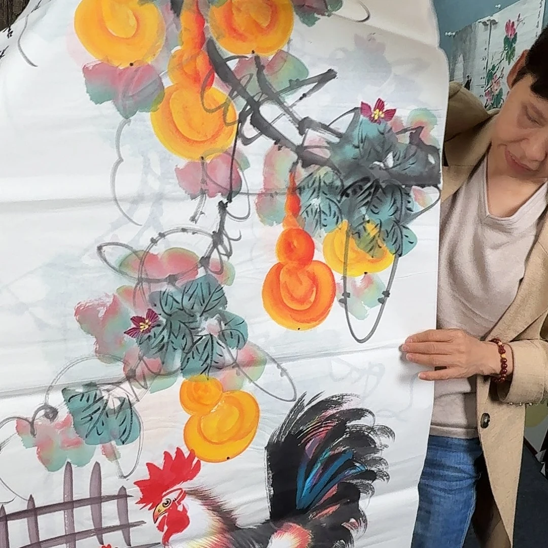 纯手绘的好看作品
