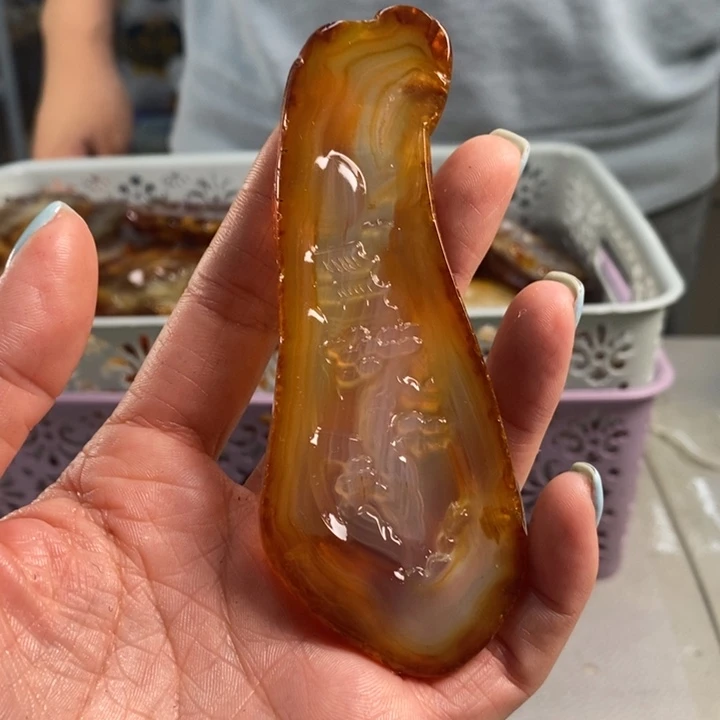 玛瑙/玉髓吊坠(不含链)未镶嵌