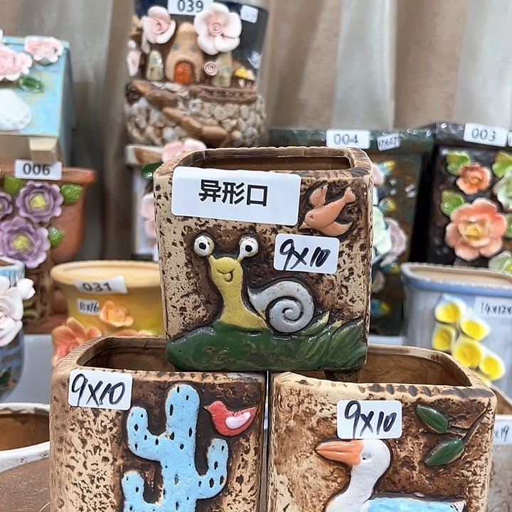 红陶粗陶花盆粗陶花盆