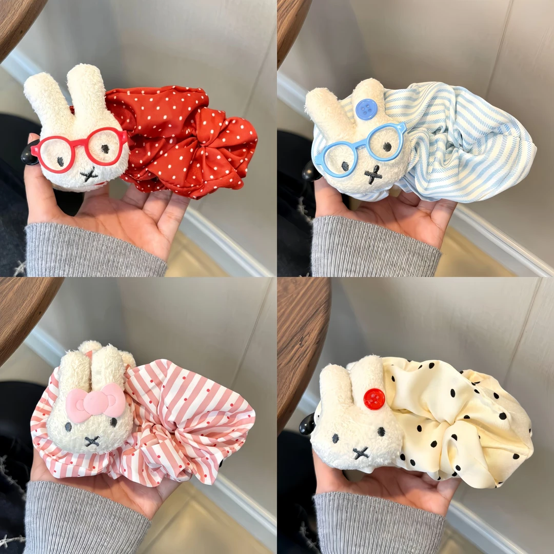 大号米菲兔香蕉夹2025韩版简约风网红休闲风发夹女卡通风可爱超萌