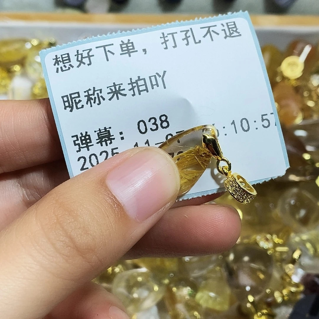 来***吖银S925镶嵌烟晶戒指