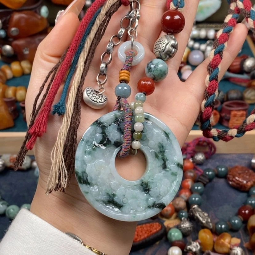 【闪购商品】翡翠颈饰未镶嵌项链