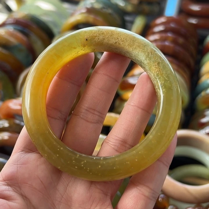 蛇纹石玉合金手镯无售后