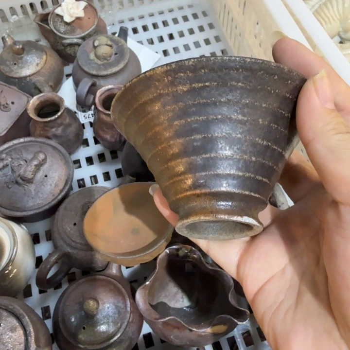 陶盘精品柴烧福利放漏