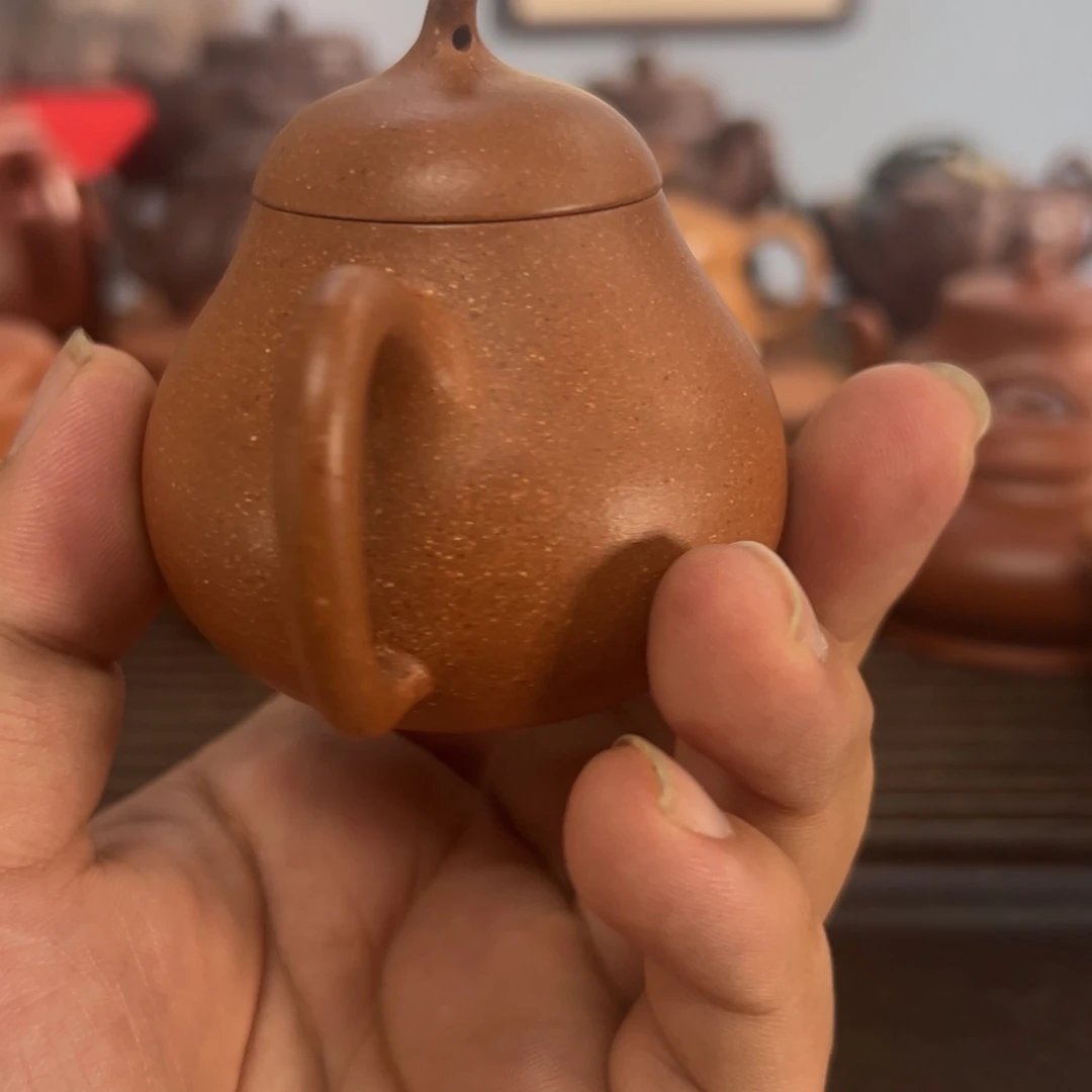 茶壶紫砂全手制作