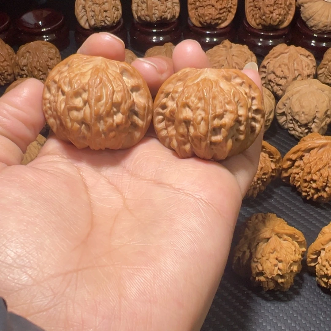 吊坠文玩核桃全品正磨41