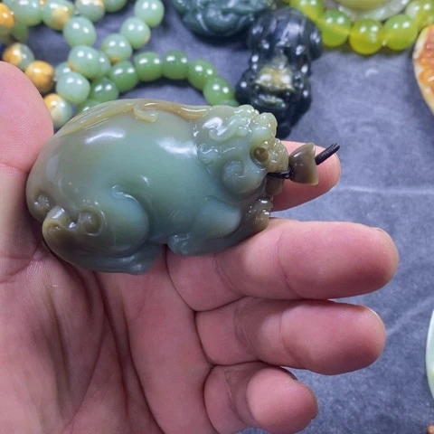 未镶嵌手链和田玉9****0