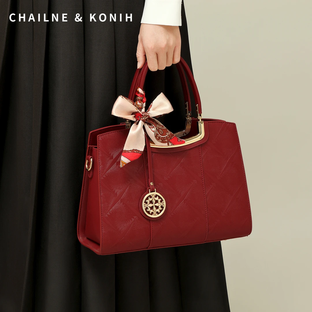 婚包女红色包包新娘包2025新款手提包日常可用中年结婚妈妈斜挎包