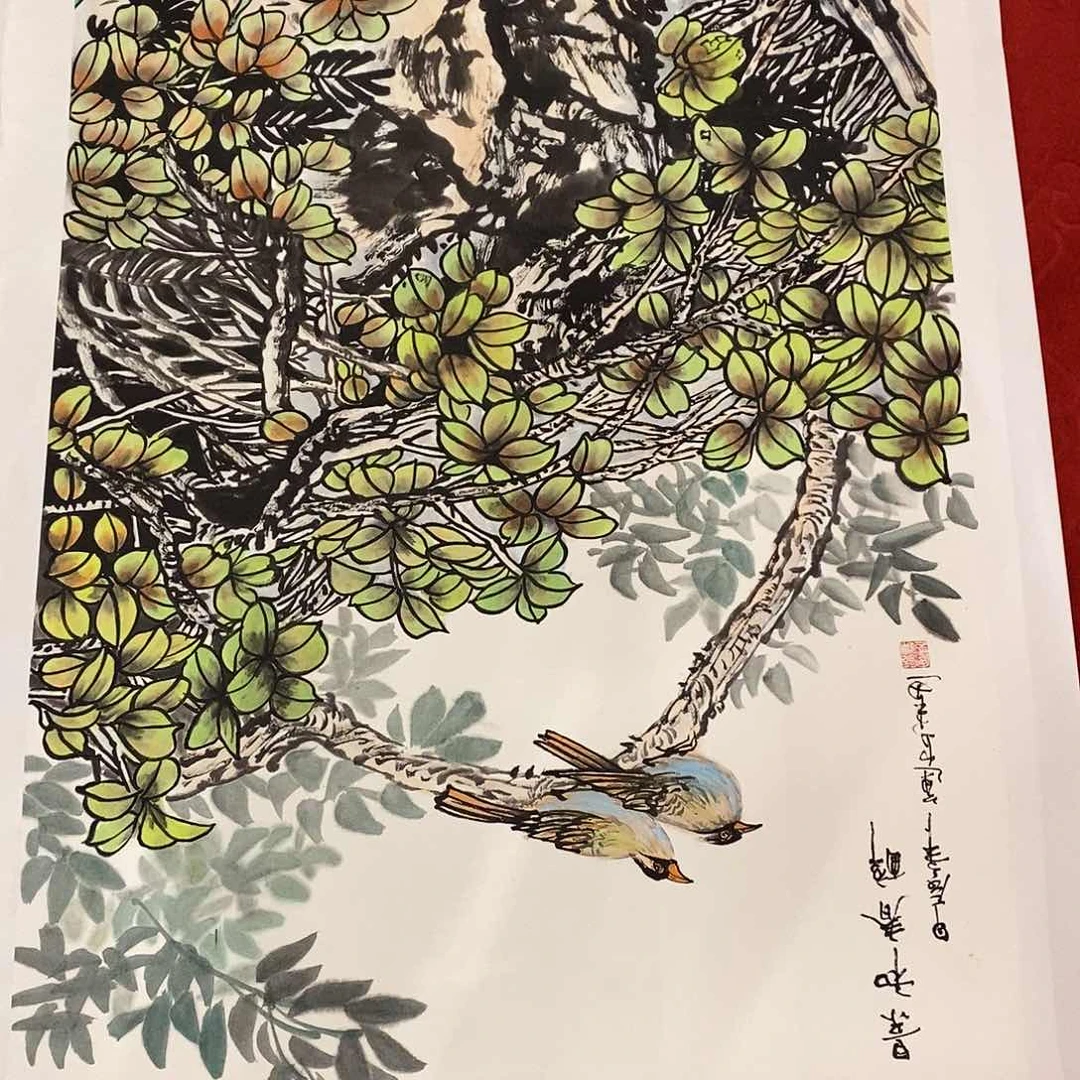 国画王*磊颇能体会其他人和事物中