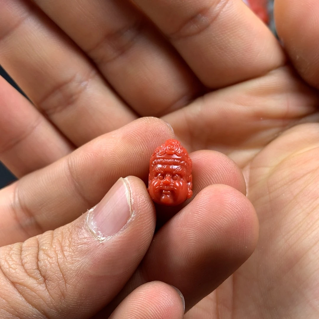 南红玛瑙挂件未镶嵌查*