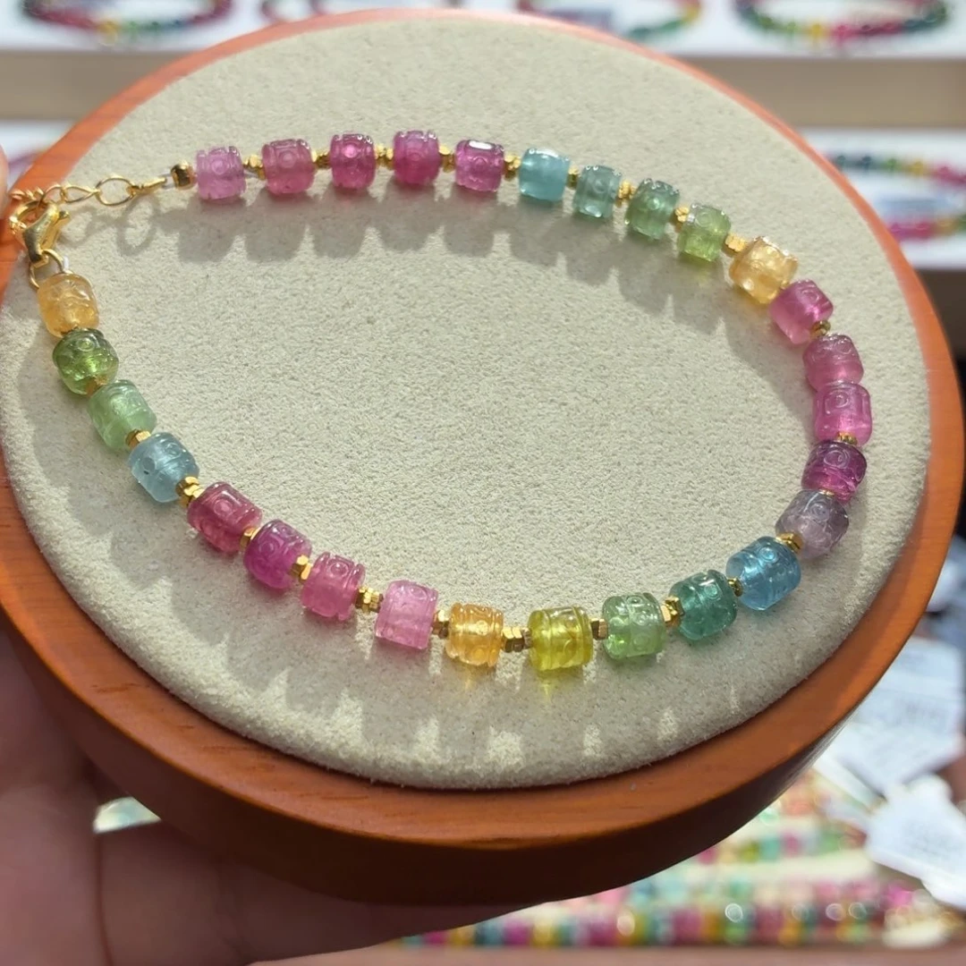 未镶嵌手串碧玺两天看货期