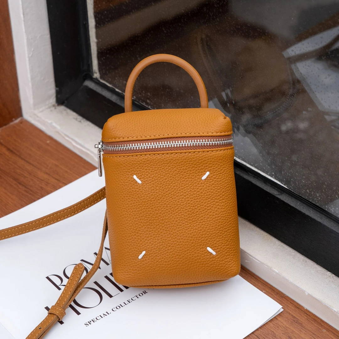 【广州微姐】女士潮流时尚简约休闲百搭荔枝纹单肩小包包99169