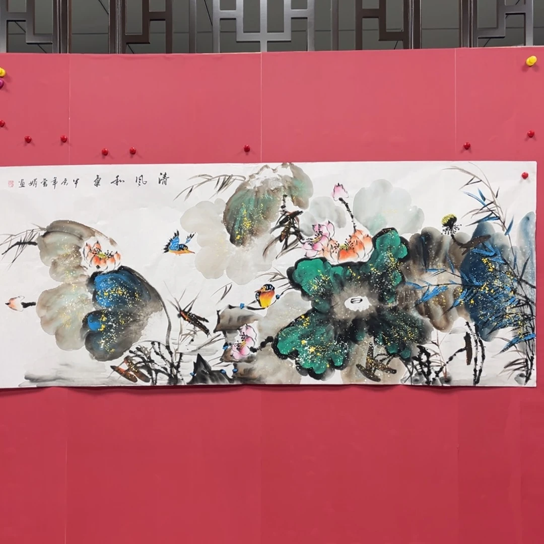 国画国画作品集一个由