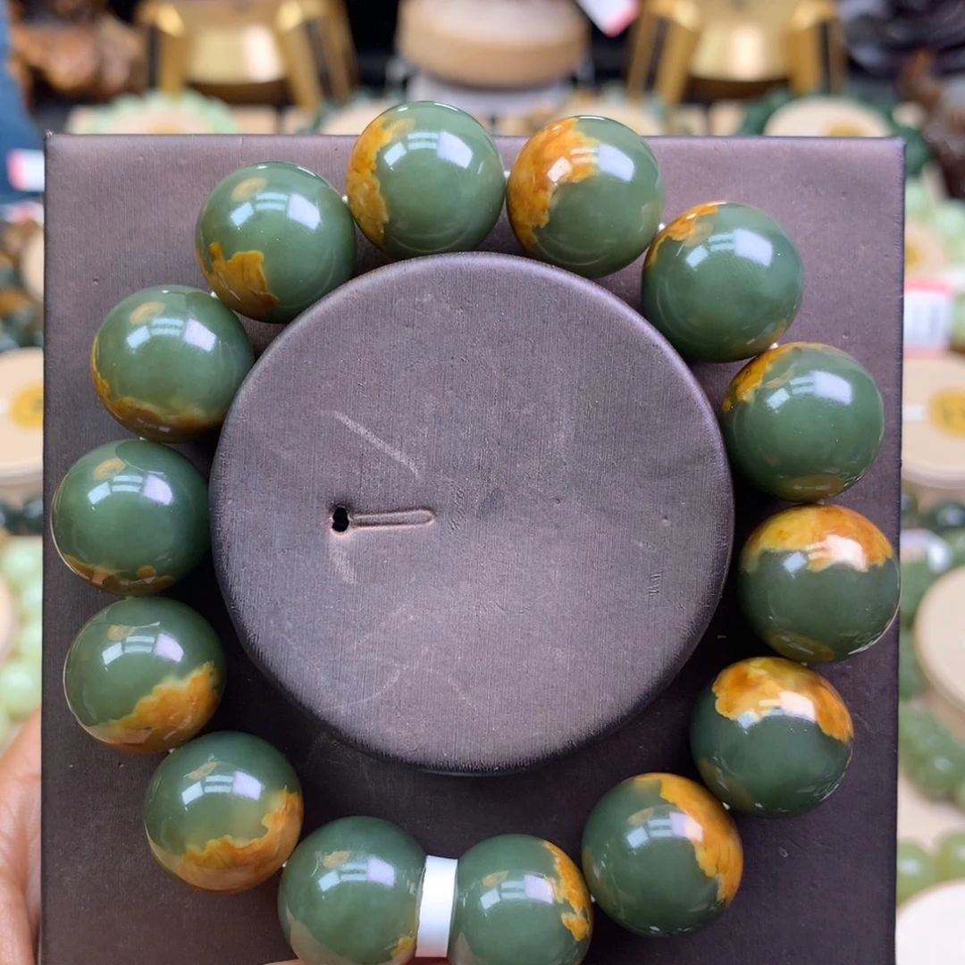 快***吧和田玉未镶嵌手链