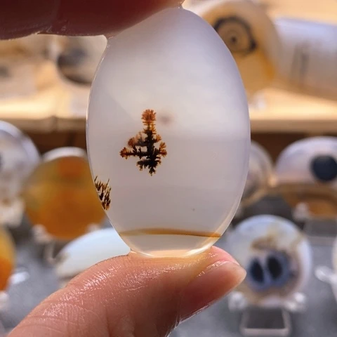玛瑙/玉髓吊坠(不含链)未镶嵌