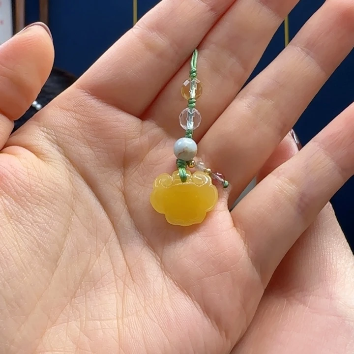 蜜蜡吊坠(赠链)未镶嵌