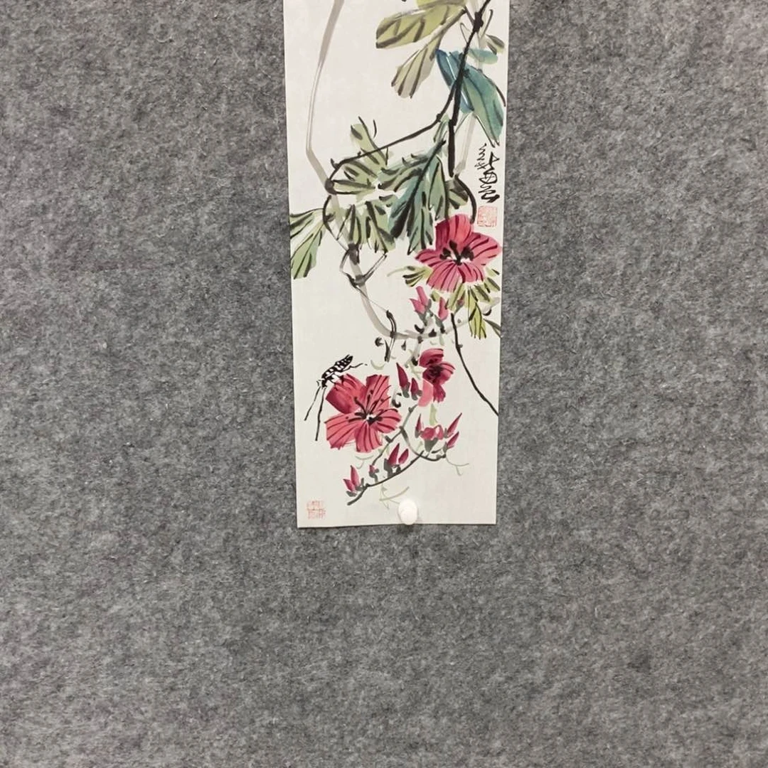 国画缪新农国画花鸟作品