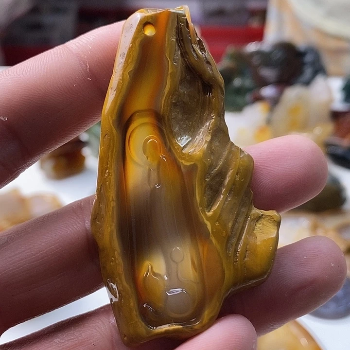 未镶嵌颈饰玛瑙/玉髓