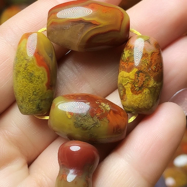 玛瑙/玉髓未镶嵌手链