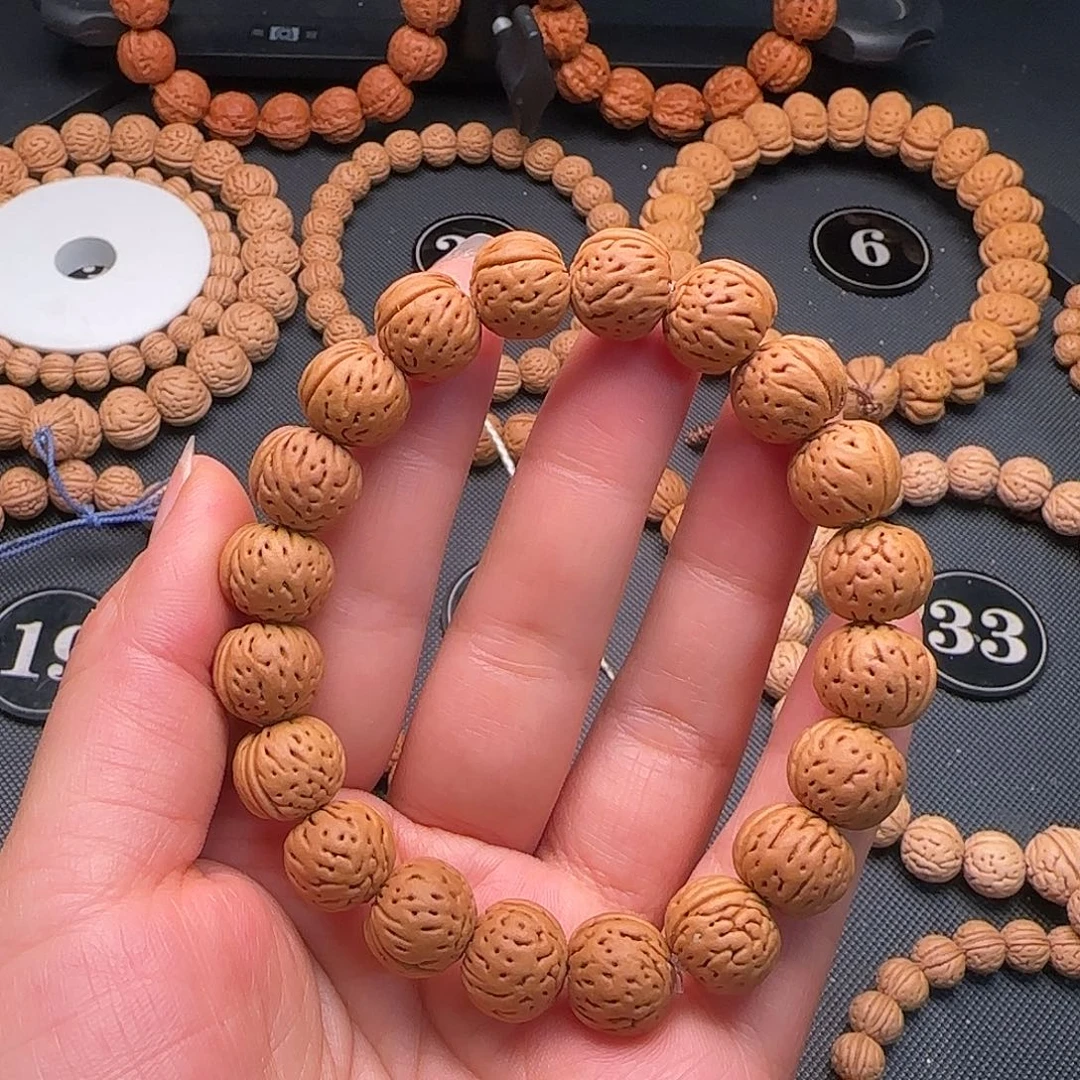 桃核手串蜡皮桃核手串