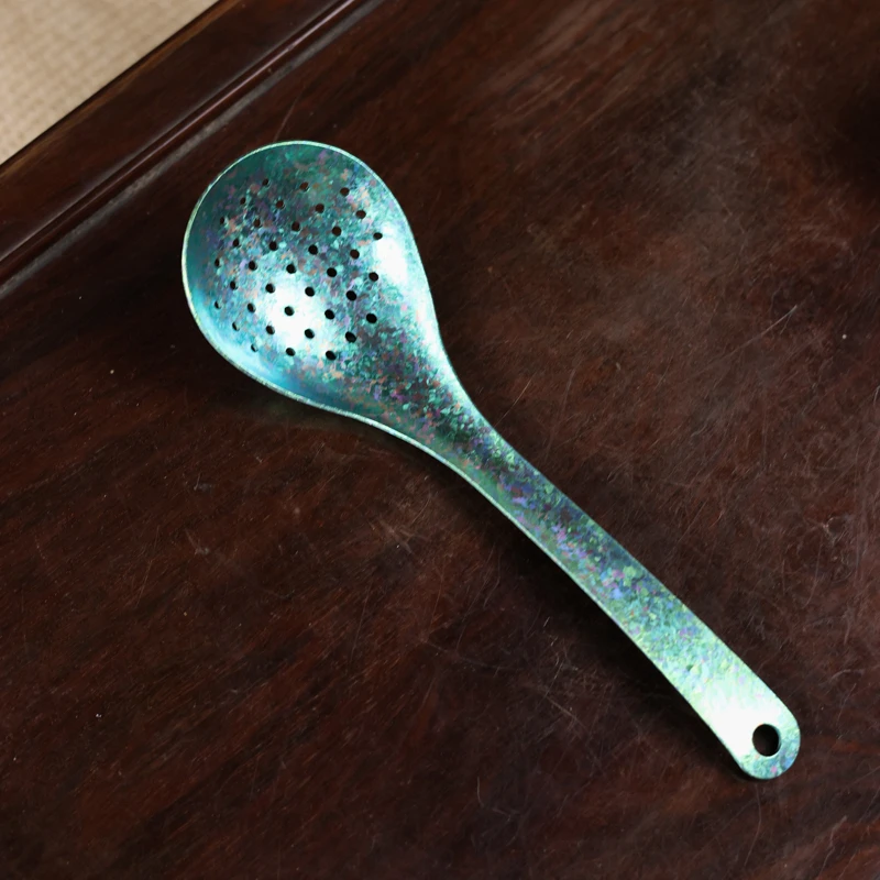 【小田甄陶】钛-漏勺（Q7634）