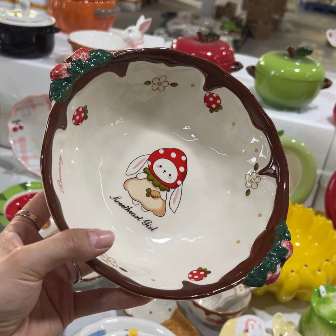 摆件高温陶瓷釉下彩正品……