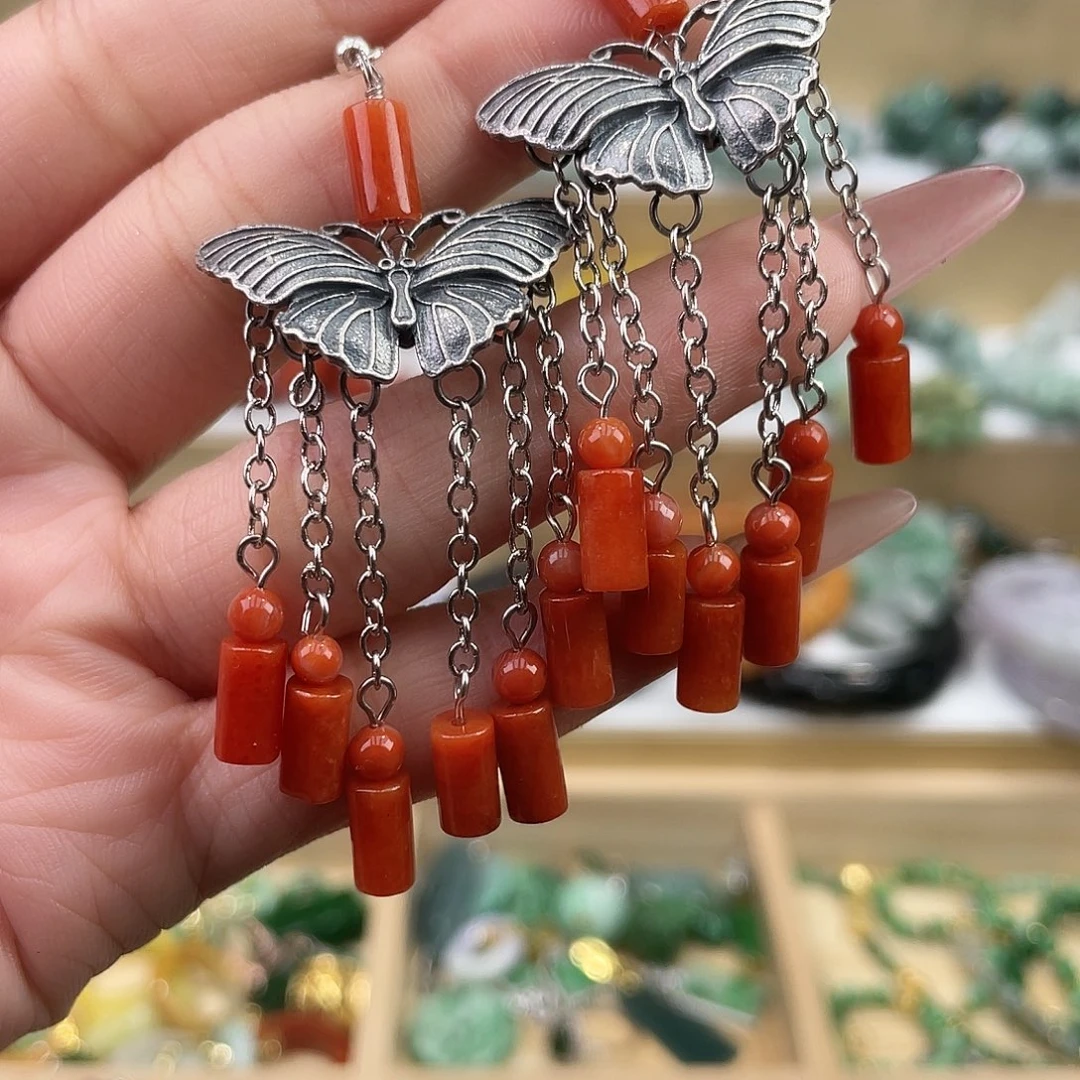 翡翠未镶嵌手链耳坠