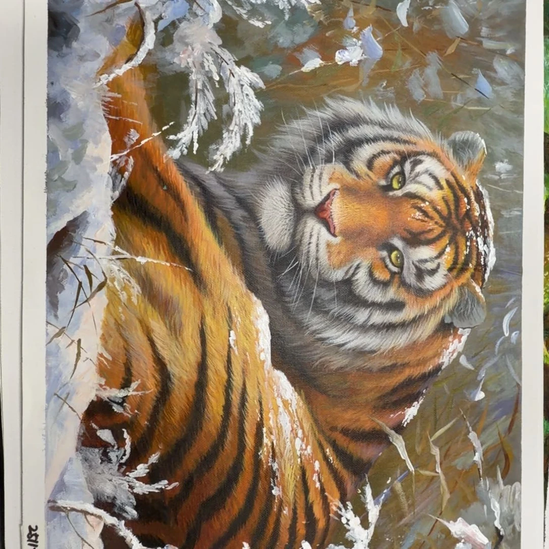 油画加油加油加油努力加油努力