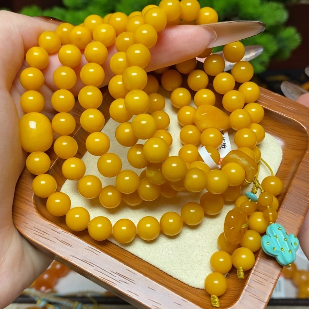 【闪购商品】蜜蜡颈饰未镶嵌项链