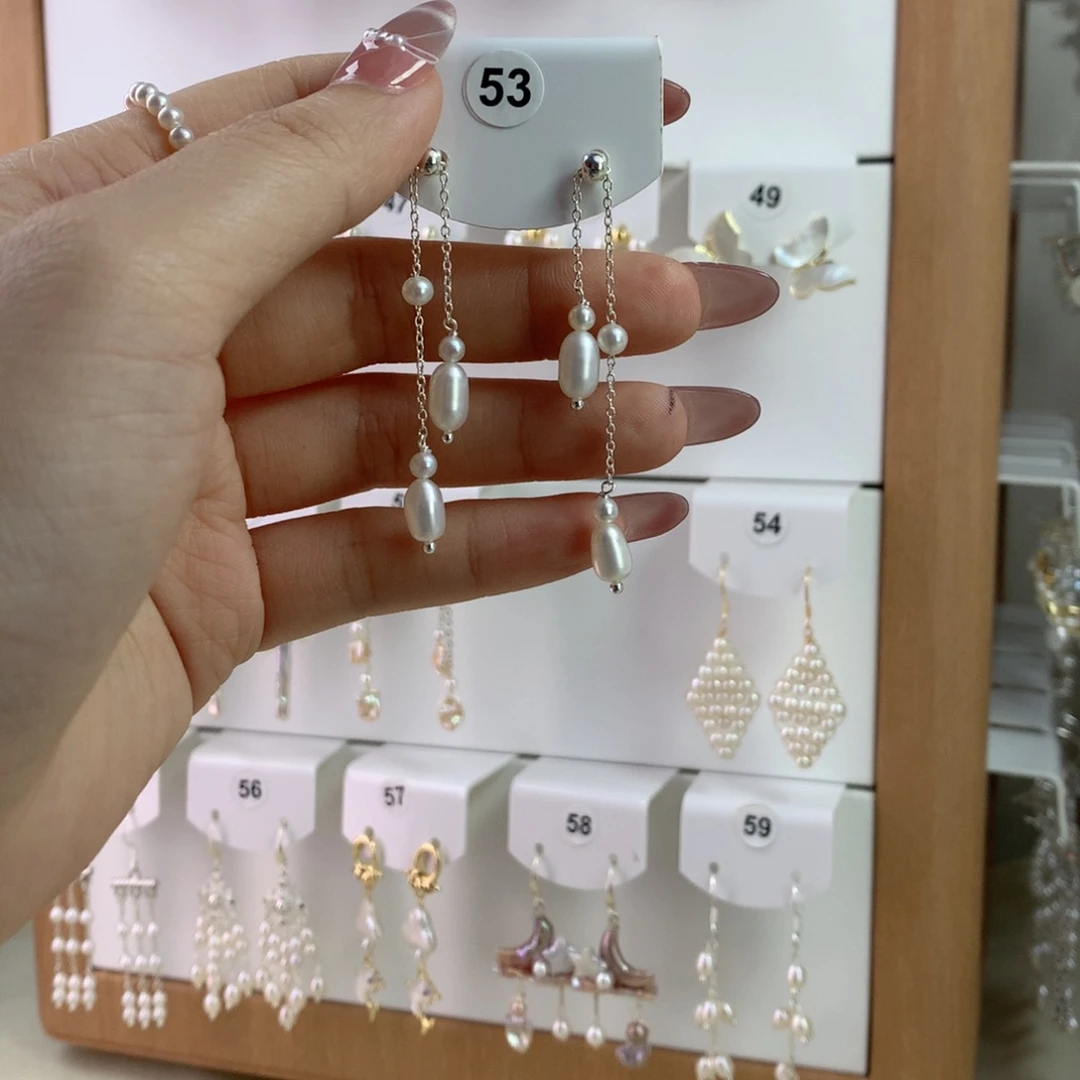 未镶嵌耳饰淡水珍珠