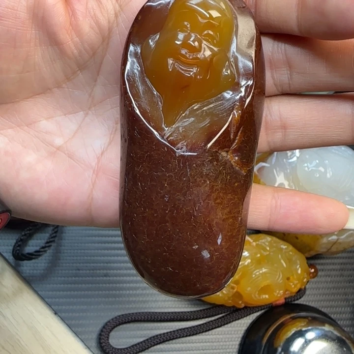 玛瑙/玉髓合金摆件