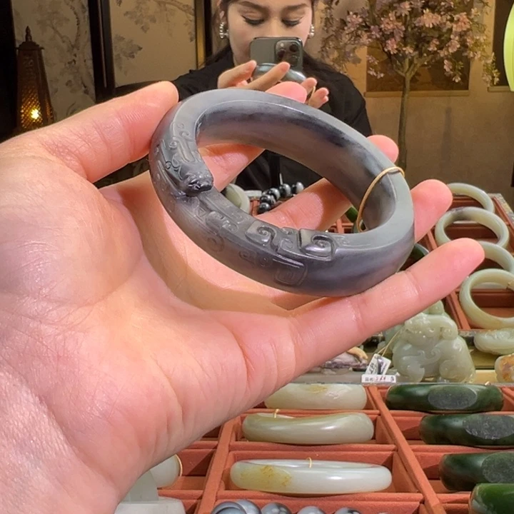 和田玉（子料）未镶嵌手镯