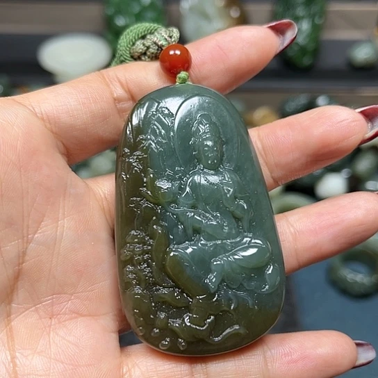 和田玉挂件未镶嵌