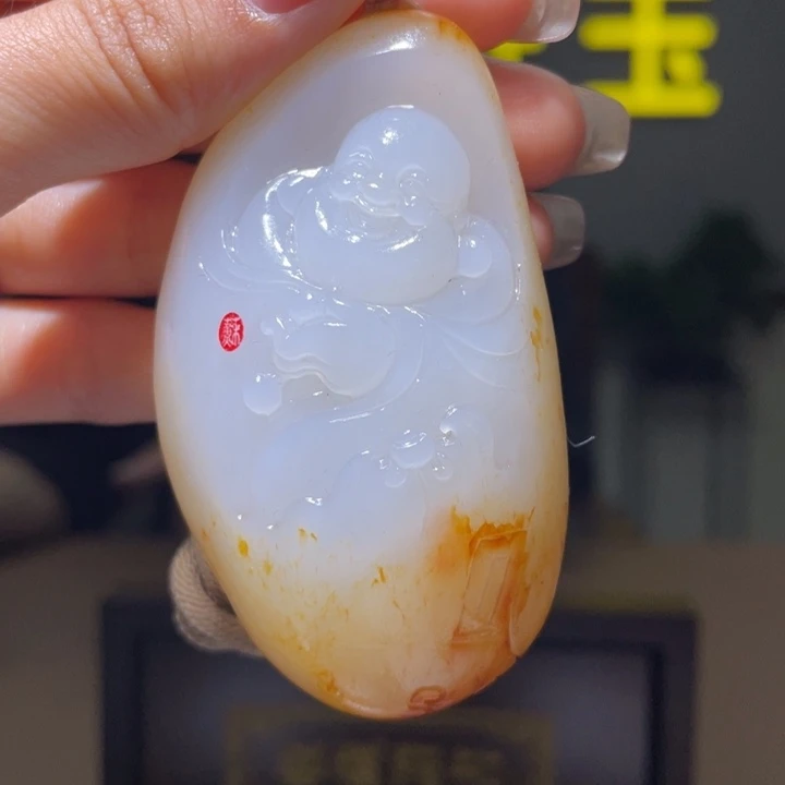 和田玉未镶嵌颈饰D1