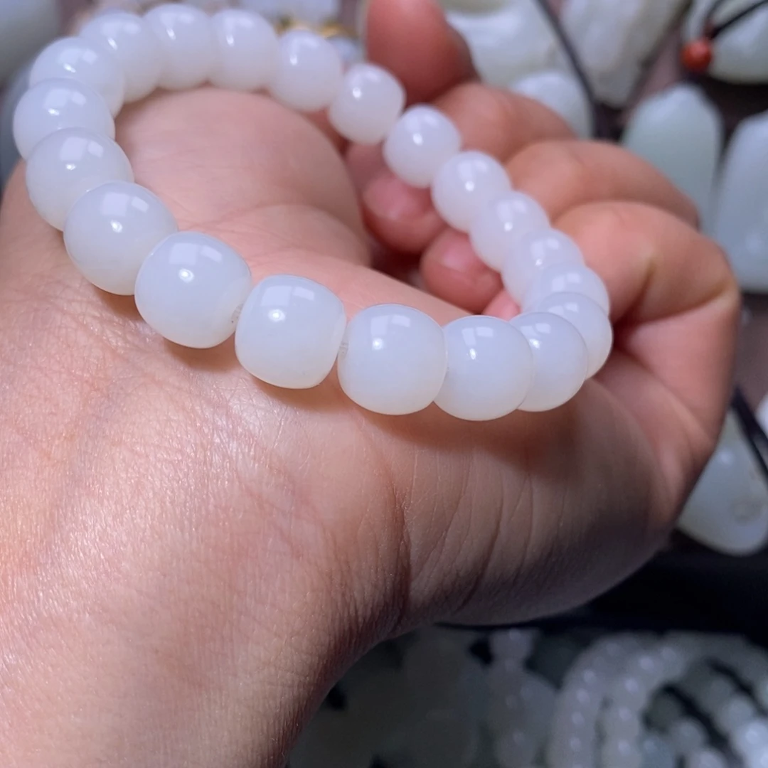 和田玉手链未镶嵌