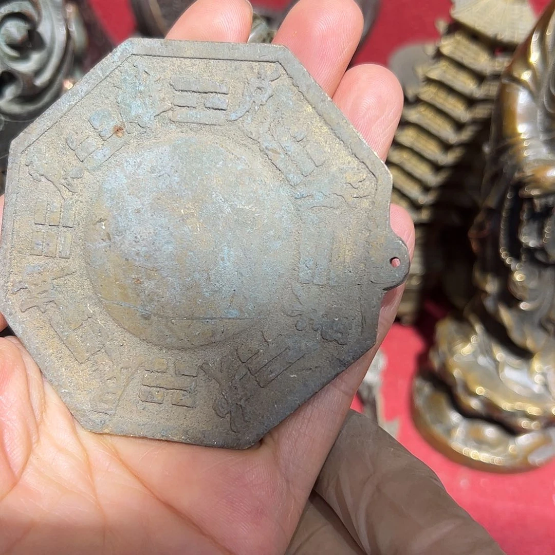 今****天微瑕疵黄铜摆件工艺品