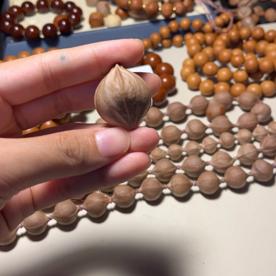 橄榄核手串/手链2.6x3.1四花原皮