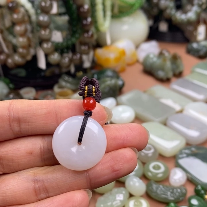 和田玉未镶嵌手链予